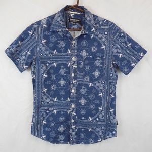 BetaBrand Men's XS Space Bandana Shirt